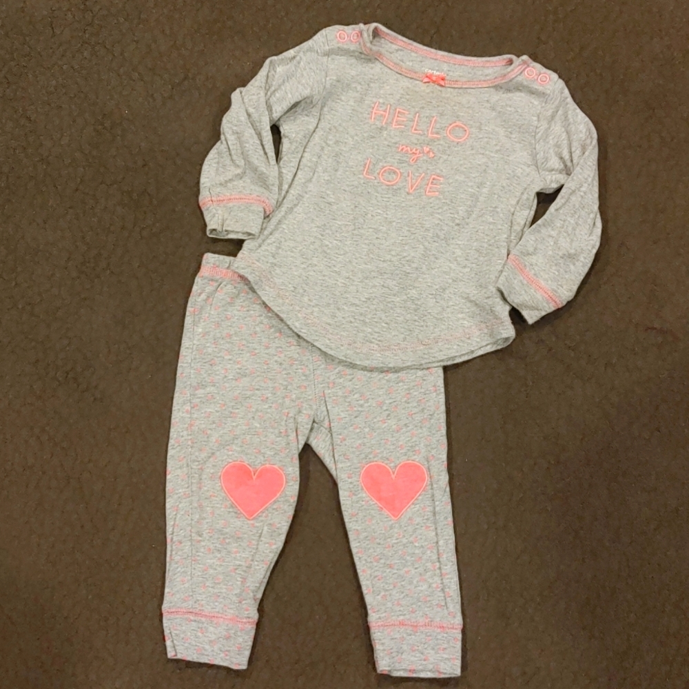 4/$24 Hello my love size 9 months